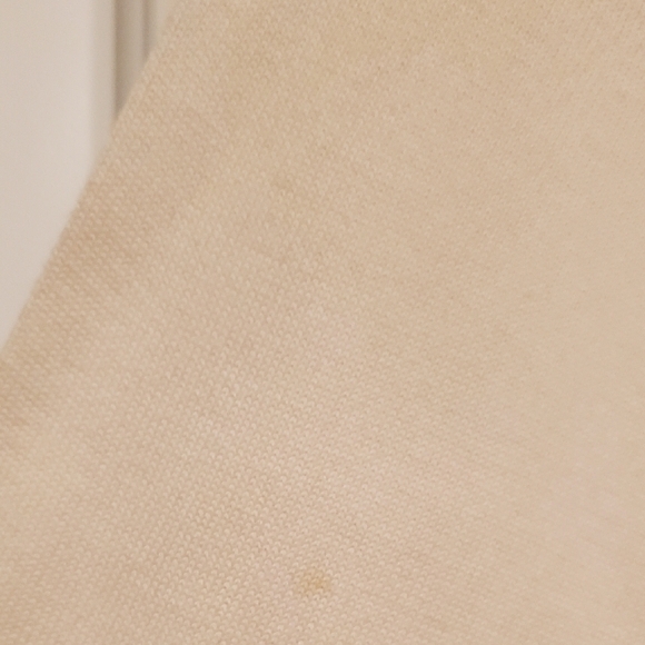 **SOLD**Womens G.H. Bass Co Cream Scoop Neck Fox Teddy Sweater, Size Large - Picture 5 of 7